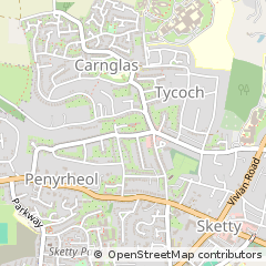 Map of Swansea