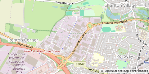 Map of Andover