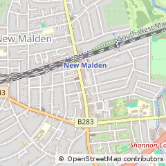Map of NEW Malden