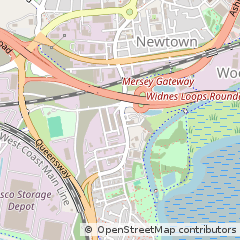 Map of Widnes