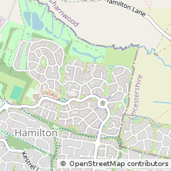 Map of Leicester