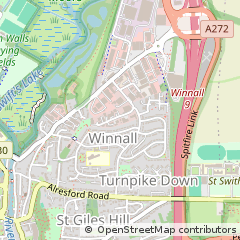 Map of Winchester