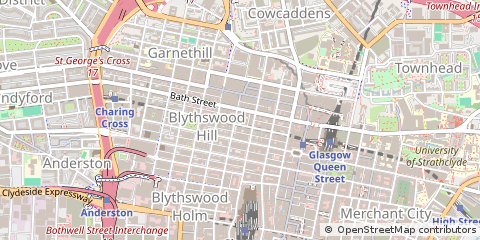 Map of Glasgow