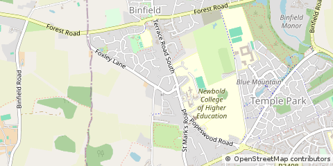 Map of Bracknell