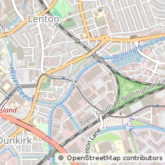 Map of Nottingham
