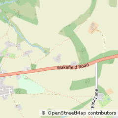 Map of Huddersfield, West Yorkshire