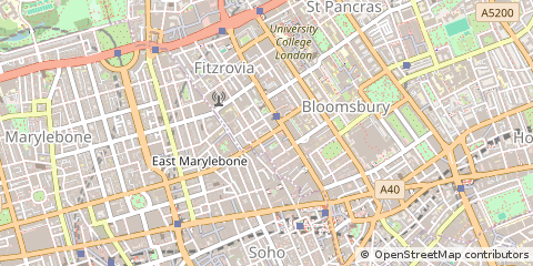 Map of London, Surrey