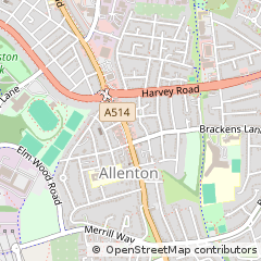 Map of Derby