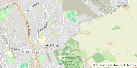 Map of Derby