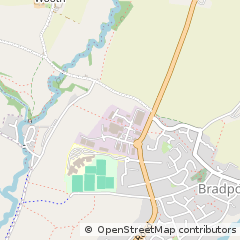 Map of Bridport, Dorset