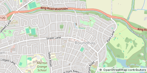 Map of Leeds