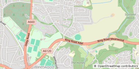 Map of Leeds