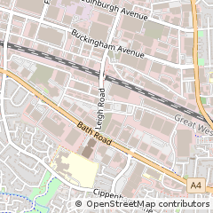 Map of Slough