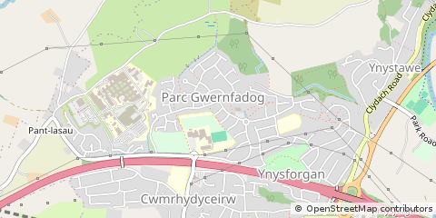 Map of Swansea