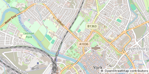 Map of York