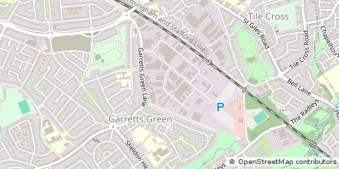 Map of Birmingham