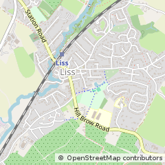 Map of Liss, Hants