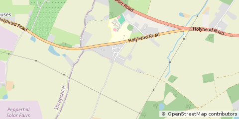 Map of Albrighton, Wolverhampton