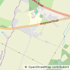 Map of Albrighton, Wolverhampton