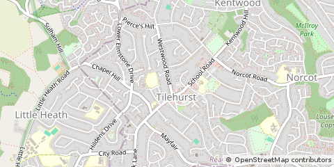 Map of Reading