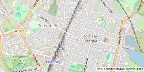 Map of Cambridge
