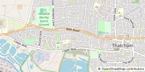 Map of Thatcham
