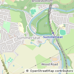 Map of Ramsbottom, Bury Lancs