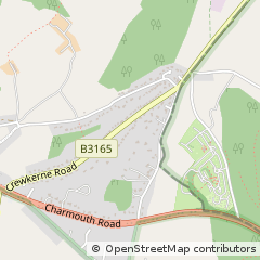 Map of Axminster