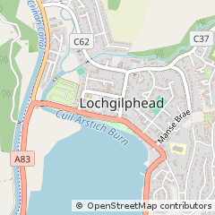 Map of Lochgilphead