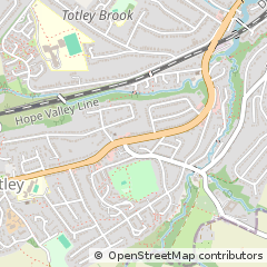 Map of South Yorkshire