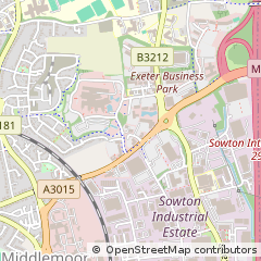 Map of Exeter