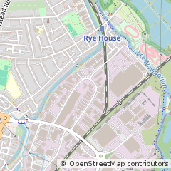 Map of Hoddesdon, Hertfordshire