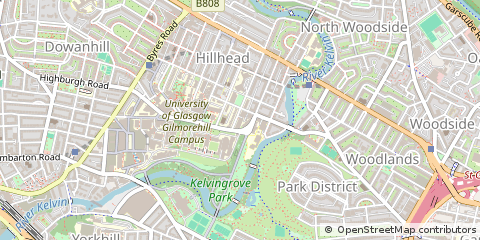 Map of Glasgow
