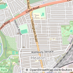 Map of Newcastle Upon Tyne