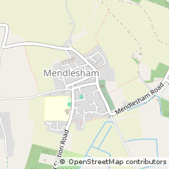 Map of Stowmarket, Suffolk
