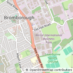 Map of Bromborough