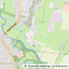Map of Ferndown, Dorset
