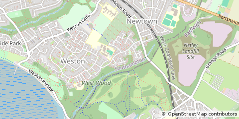 Map of Southampton