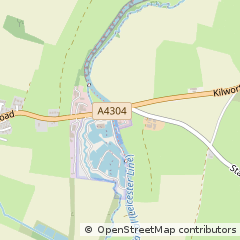Map of Lutterworth, Leics