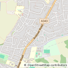 Map of Newbury, Berkshire