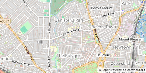 Map of Southampton