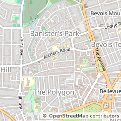 Map of Southampton