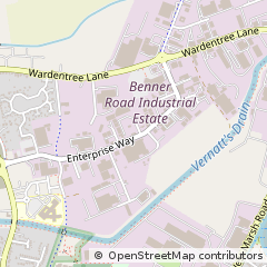 Map of Spalding, Lincolnshire