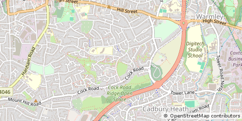 Map of Bristol