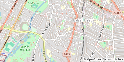 Map of Birmingham