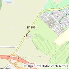 Map of Bury ST Edmunds, Suffolk