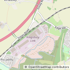 Map of Tamworth, Staffordshire