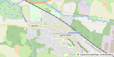 Map of Swansea