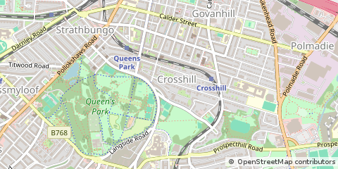 Map of Glasgow