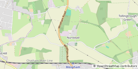 Map of Gravesend